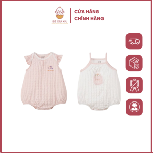 Set 2 bộ suit quần áo sơ sinh